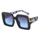 Women Fashion Brand Square Sunglasses Nexellus