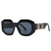 Women & Men Square Sunglasses Classic Small Rectangle Sunglasses Nexellus