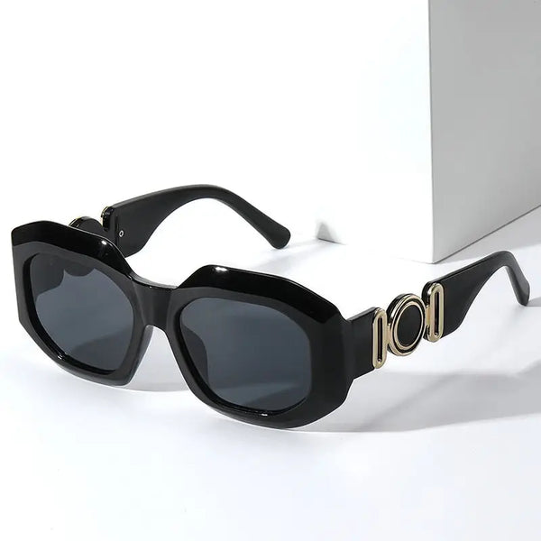 Women & Men Square Sunglasses Classic Small Rectangle Sunglasses Nexellus