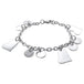 Women Steel Heart Bracelet - Nexellus