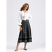 Women sweater skirt elegant long maxi warm skirt fashion thick midi Nexellus