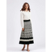 Women sweater skirt elegant long maxi warm skirt fashion thick midi Nexellus