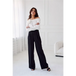 Women trousers roco fashion - black / 34