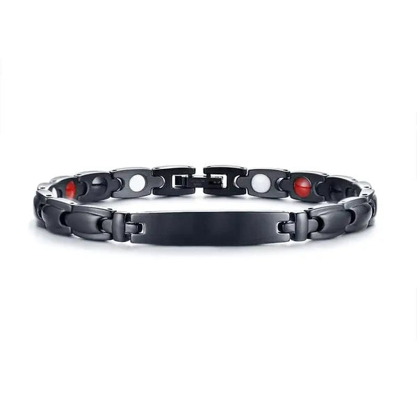 Womens Black Magnetic Bracelet - Nexellus