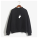 Women's Casual Love Gesture Crewneck Sweatshirt Ulzzang Sudadera Nexellus