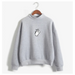 Women's Casual Love Gesture Crewneck Sweatshirt Ulzzang Sudadera Nexellus