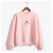 Women's Casual Love Gesture Crewneck Sweatshirt Ulzzang Sudadera Nexellus