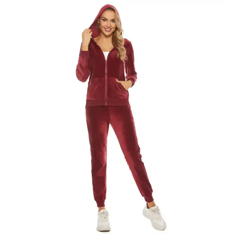 Women's casual sweatshirt two piece suit set Nexellus