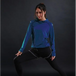 Women's Long Sleeve Running T-Shirts Quick Dry Gym Fitness Hooded Yoga Tops Nexellus