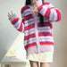 Women's plush casual knitwears long sleeve jacket Nexellus