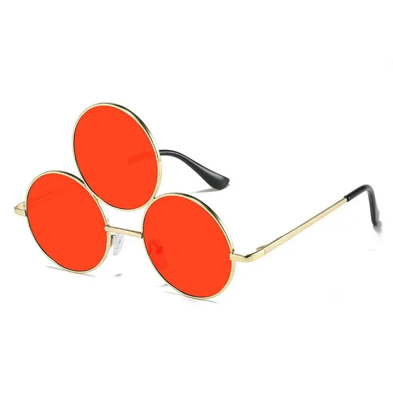 Women's Sunglasses Personality Retro Metal Glasses Nexellus