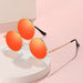 Women's Sunglasses Personality Retro Metal Glasses Nexellus