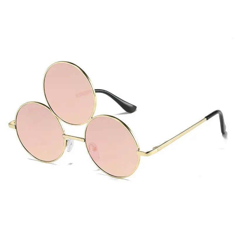 Women's Sunglasses Personality Retro Metal Glasses Nexellus