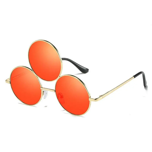 Women's Sunglasses Personality Retro Metal Glasses Nexellus