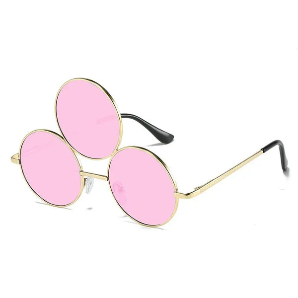 Women's Sunglasses Personality Retro Metal Glasses Nexellus