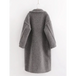 Women's warm loose lambswool coat teddy fur lapel long woolen coat Nexellus