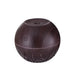 Wood grain light speed ball humidifier home car mini usb aromatherapy Nexellus