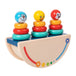 Wooden balance set of columns children's toys baby hand-eye Nexellus