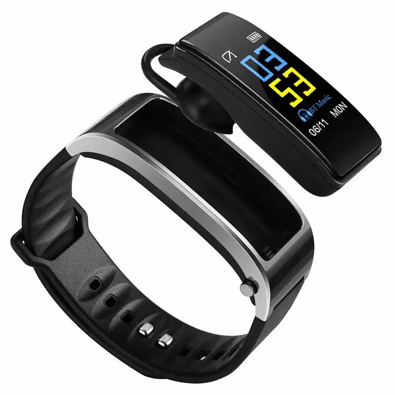 Y3 plus bluetooth headset smart bracelet 2 in 1 watch with earbuds Nexellus